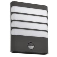 Raccoon buitenwandlamp met sensor 1-lichts antraciet - Philips