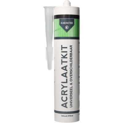 Acrylaatkit Universeel Zwart 310ml - Karakter