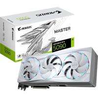 Gigabyte Nvidia GeForce RTX 5090 Videokaart AORUS GeForce RTX 5090 MASTER ICE 32G Grafikkarte - 32 GB 32 GB GDDR7-RAM PCIe x16 HDMI 2.1, DisplayPort 2.1