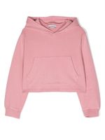 Stella McCartney Kids hoodie en coton à logo brodé - Rose