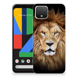 Google Pixel 4 TPU Hoesje Leeuw