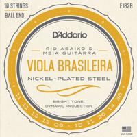 D'Addario EJ82B Viola Brasileira Snaren voor Rio Abaixo and Meia Guitarra Tuning D'Addario EJ82B Viola Brasileira Snaren voor Rio Abaixo and Meia Guitarra Tuning
