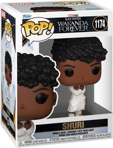 Black Panther Wakanda Forever Funko Pop Vinyl: Shuri in White Dress