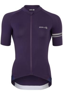 AGU Solid Fietsshirt Performance Dames - Paars - XXL