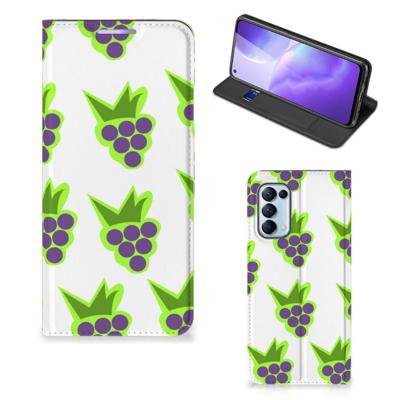 OPPO Find X3 Lite | Flip Style Cover | Druiven