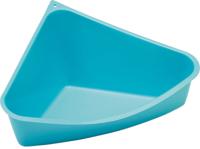 Savic plastic knaagdiertoilet driehoek blauw - Gebr de boon