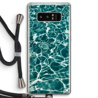 Weerkaatsing water: Samsung Galaxy Note 8 Transparant Hoesje met koord Weerkaatsing water: Samsung Galaxy Note 8 Transparant Hoesje met koord