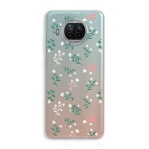 Small white flowers: Xiaomi Mi 10T Lite 5G Transparant Hoesje