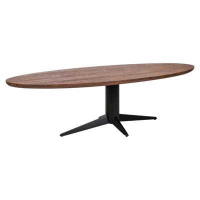 Eettafel Stafford spicebruin ovaal 280