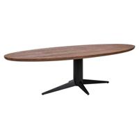 Eettafel Stafford spicebruin ovaal 280