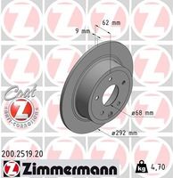 Remschijf Coat Z 200251920