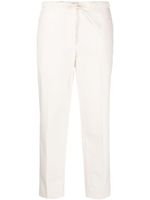 Jil Sander cropped cotton trousers - Tons neutres