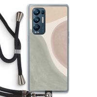 Geo #6: Oppo Find X3 Neo Transparant Hoesje met koord