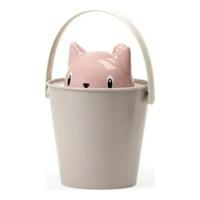Emmercontainer United Pets Kattenvoer Roze/Grijs (20 x 28 cm)
