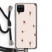 Dancing #1: Samsung Galaxy A12 Transparant Hoesje met koord