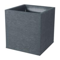 EDA Square Pot Graphit - 39 x 39 x 43 cm - 35 L - Antracietgrijs