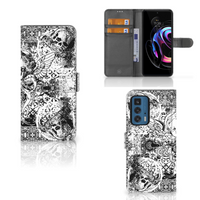 Telefoonhoesje met Naam Motorola Edge 20 Pro Skulls Angel