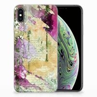Smartphone hoesje Apple iPhone Xs Max Letter Painting