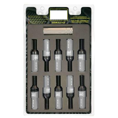 Schroevenkit OMP OMPS09971404 28 mm Grijs M14 x 1,25