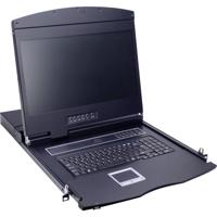 VALUE 19 KVM-switch, 8-poorts, 43 cm (17) TFT (4:3), VGA, USB, DE-Layout