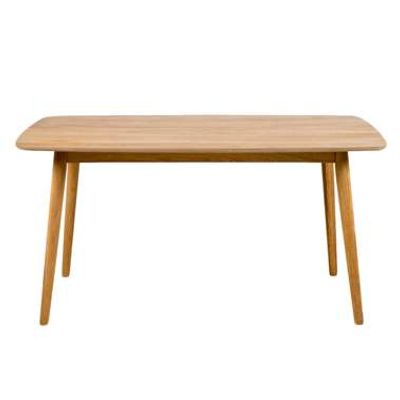 Eetkamertafel Ulfborg - eikenkleur - 80x150x75,5 cm - Leen Bakker