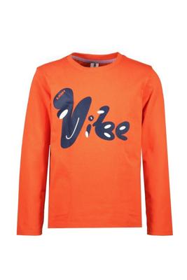 B.Nosy winter t-shirt jongens - rood - Trevor - longsleeve