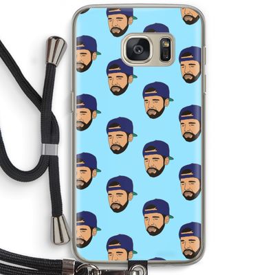 Drake Away: Samsung Galaxy S7 Transparant Hoesje met koord