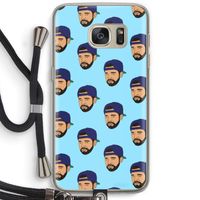 Drake Away: Samsung Galaxy S7 Transparant Hoesje met koord