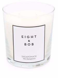 Eight & Bob bougie Sagaponack - Blanc