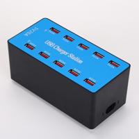 A5B 100W 10 havens USB slimme oplaad station met indicator licht AC100-240V