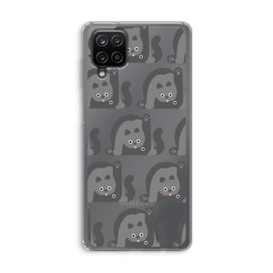 Cats: Samsung Galaxy A12 Transparant Hoesje