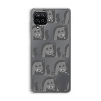 Cats: Samsung Galaxy A12 Transparant Hoesje