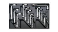 Beta Harde voorgevormde inzetbakken met assortiment gereedschap T75 - 024240075
