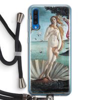 Birth Of Venus: Samsung Galaxy A50 Transparant Hoesje met koord