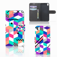 Sony Xperia XA | XA Dual Bookcase Blokken Kleurrijk - thumbnail