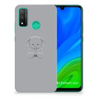 Huawei P Smart 2020 Telefoonhoesje met Naam Grijs Baby Olifant