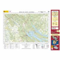 Topografische kaart 708 MT50 Minas de Santa Quiteria | CNIG - Instituto Geográfico Nacional1