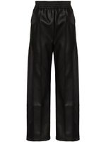 NAMESAKE pantalon ample Akron en cuir artificiel - Noir NAMESAKE pantalon ample Akron en cuir artificiel - Noir