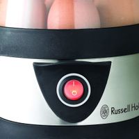 Russell Hobbs Stylo 7 eieren 365 W Zwart, Roestvrijstaal - thumbnail