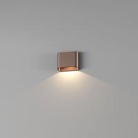 Wandlamp Artdelight Diaz 1 Lichts LED 2700K Dimbaar Geborsteld Brons