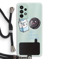 Best Friend Forever: Samsung Galaxy A52s 5G Transparant Hoesje met koord