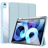 Dux Ducis Toby iPad Air 2020/2022 Tri-Fold Smart Folio Case - Lichtblauw - thumbnail