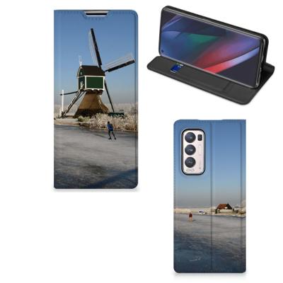 OPPO Find X3 Neo | Book Cover | Schaatsers