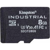 Kingston Technology Industrial flashgeheugen 8 GB MicroSDHC UHS-I Klasse 10 - thumbnail