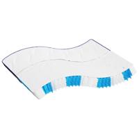 Pocketveringmatras middelhard-hard 160x200 cm Super King Size
