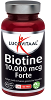 Lucovitaal Voedingssupplementen Biotine 10.000 mcg Forte 150Tabletten