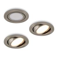 LED-inbouwspot Opaco RVS 5W dimbaar IP54