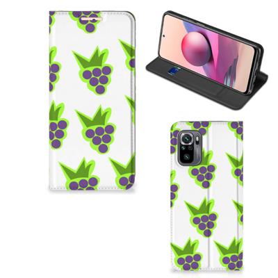 Xiaomi Redmi Note 10 4G | 10S | Poco M5s | Flip Style Cover | Druiven