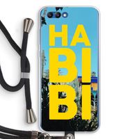 Habibi Majorelle : Honor 10 Transparant Hoesje met koord