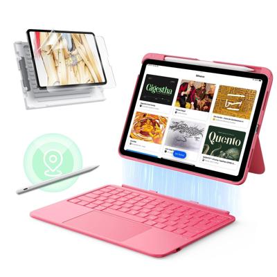iPad 10th Gen Flex Keyboard Case (Detachable) Transformation Bundle - US Layout-Pink iPad 10th Gen Flex Keyboard Case (Detachable) Transformation Bundle - US Layout-Pink